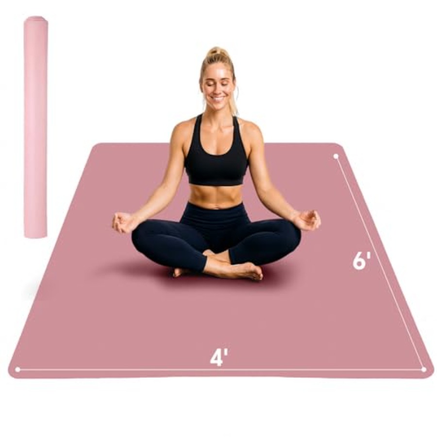 Pilates Yoga Mat Workout - Tappetino da yoga extra large per