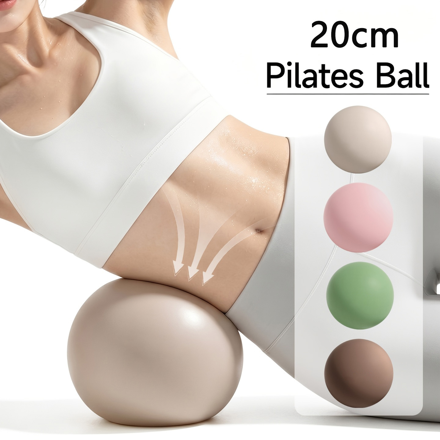 Pilates Ball Mini - Palla da Yoga Mini da 7,87