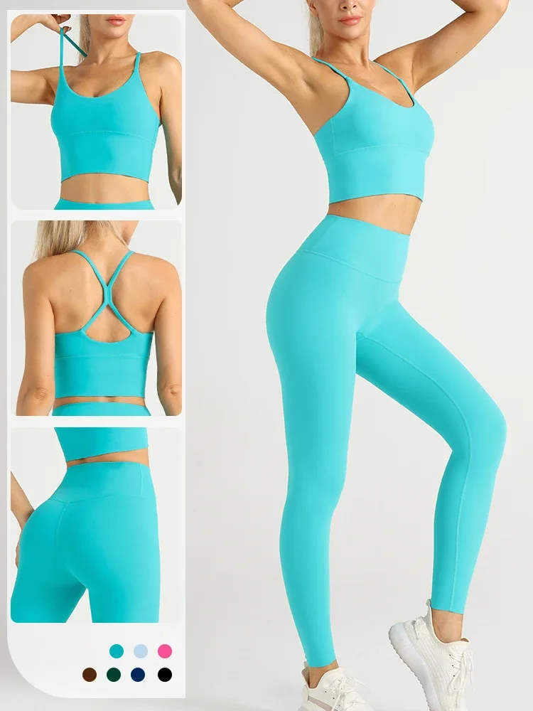 Pilates Yoga Legging - Abbigliamento da yoga a 2 pezzi