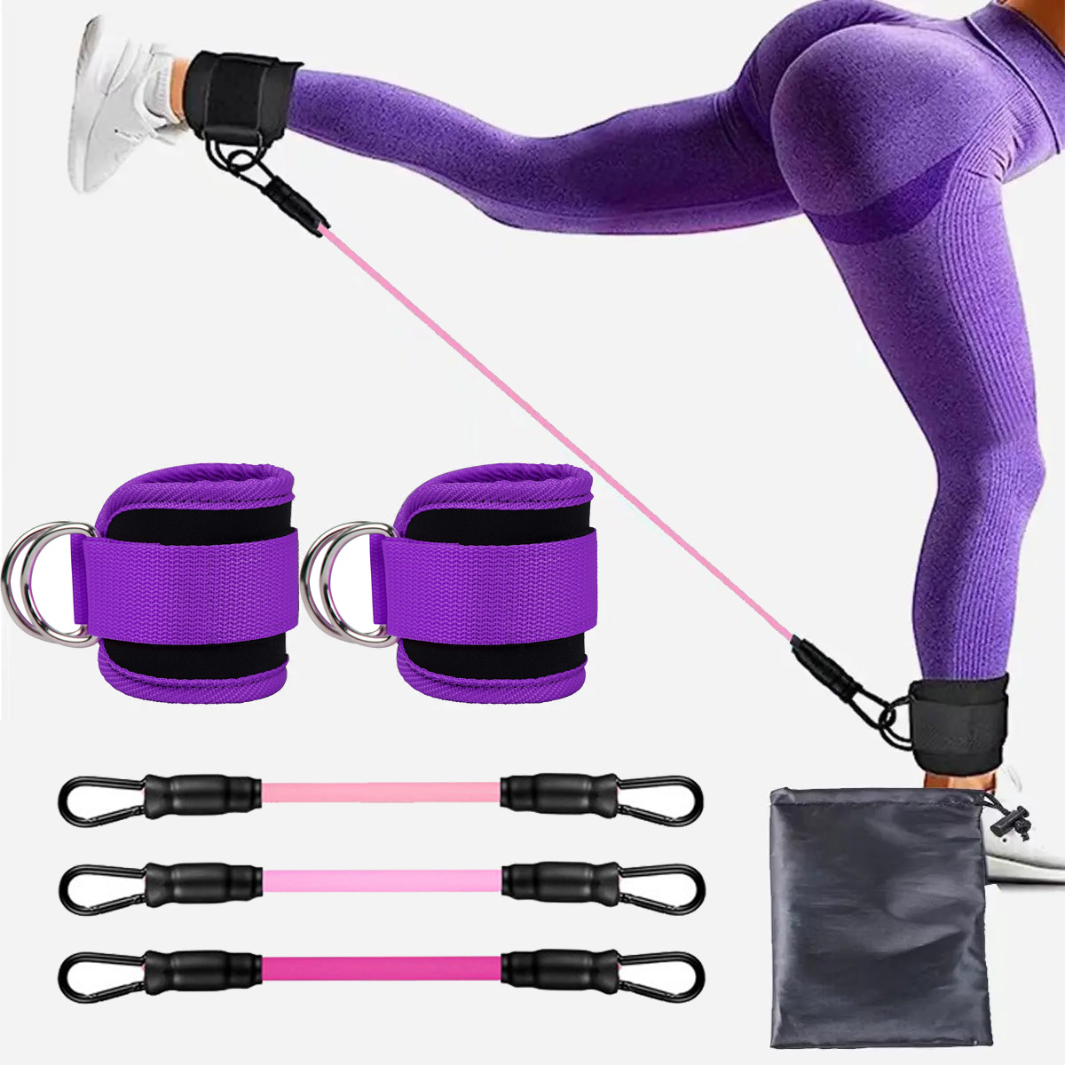 Pilates Ankle Strap - Fasce di resistenza con cinturini alla