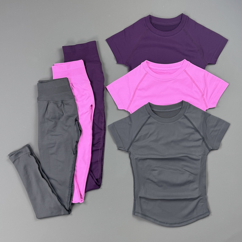 Pilates Yoga Legging - Set da Palestra 2 Pezzi per