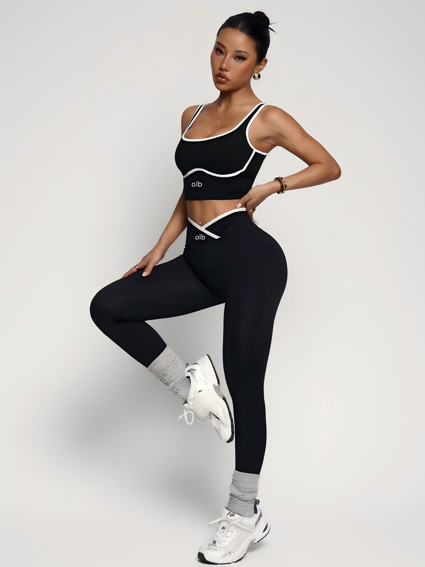 Pilates Yoga Outfit - Completo sportivo da donna a 2
