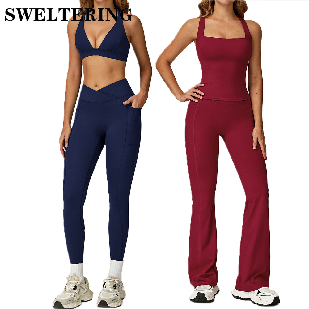 Pilates Yoga Legging - Completo fitness da 2 pezzi, set