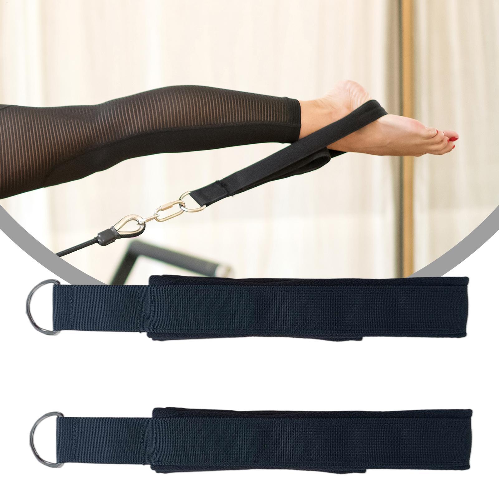 Pilates Ankle Strap - Doppio anello elastico Yoga Pilates Letto