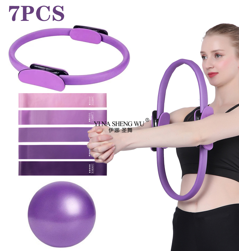 Pilates Ring Magic - Attrezzatura per pilates da 7 pezzi