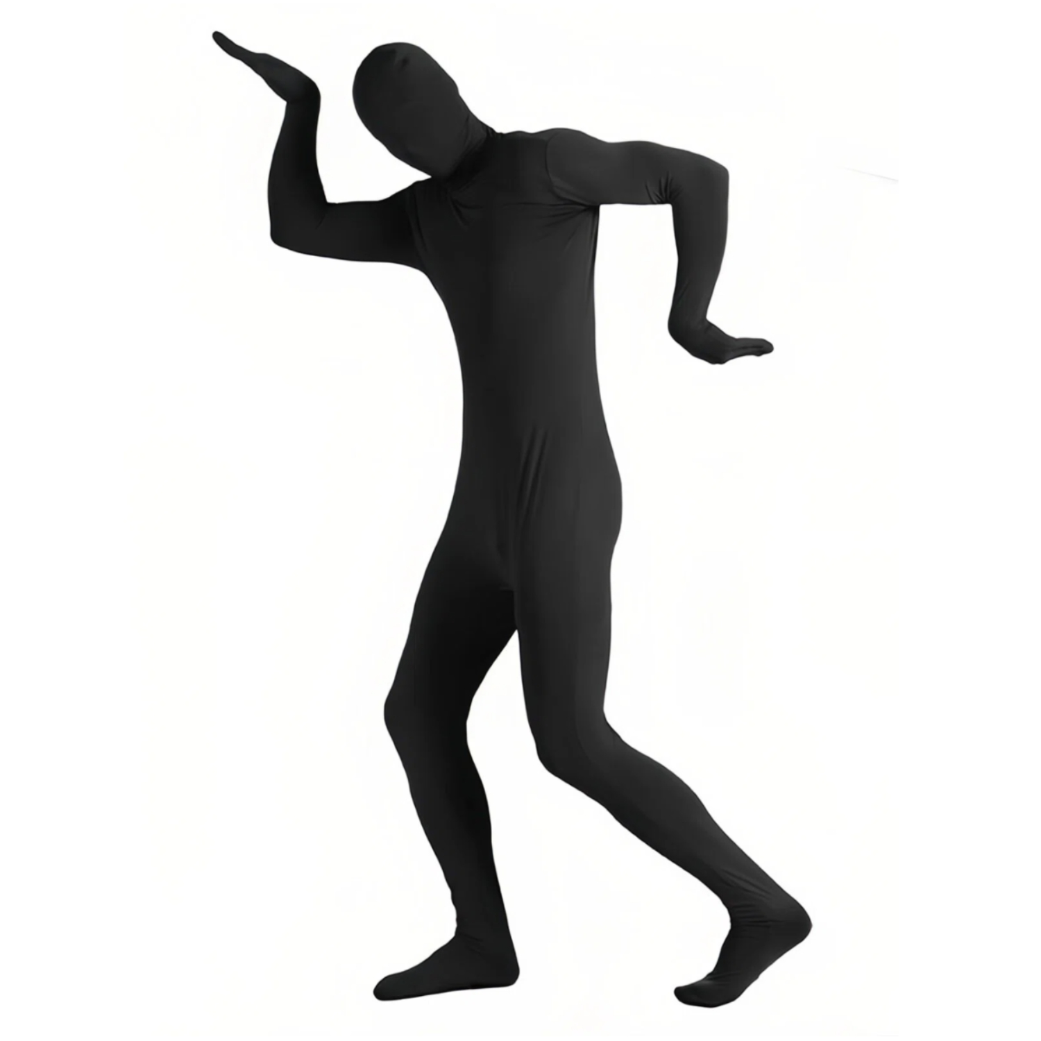 Pilates Yoga Outfit - Tuta Intera in Spandex Nera Unisex,