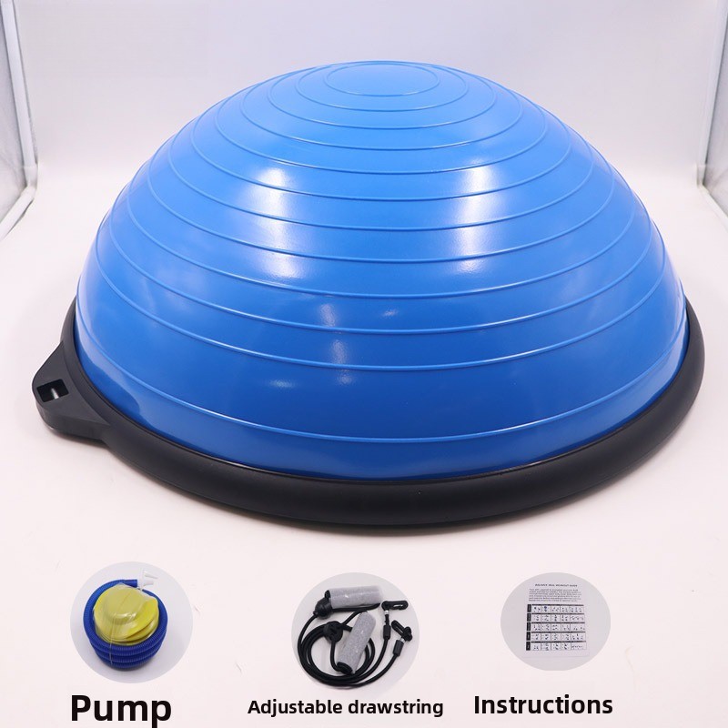 Pilates Ball Mini - Palla Bosu a semisfera per yoga,
