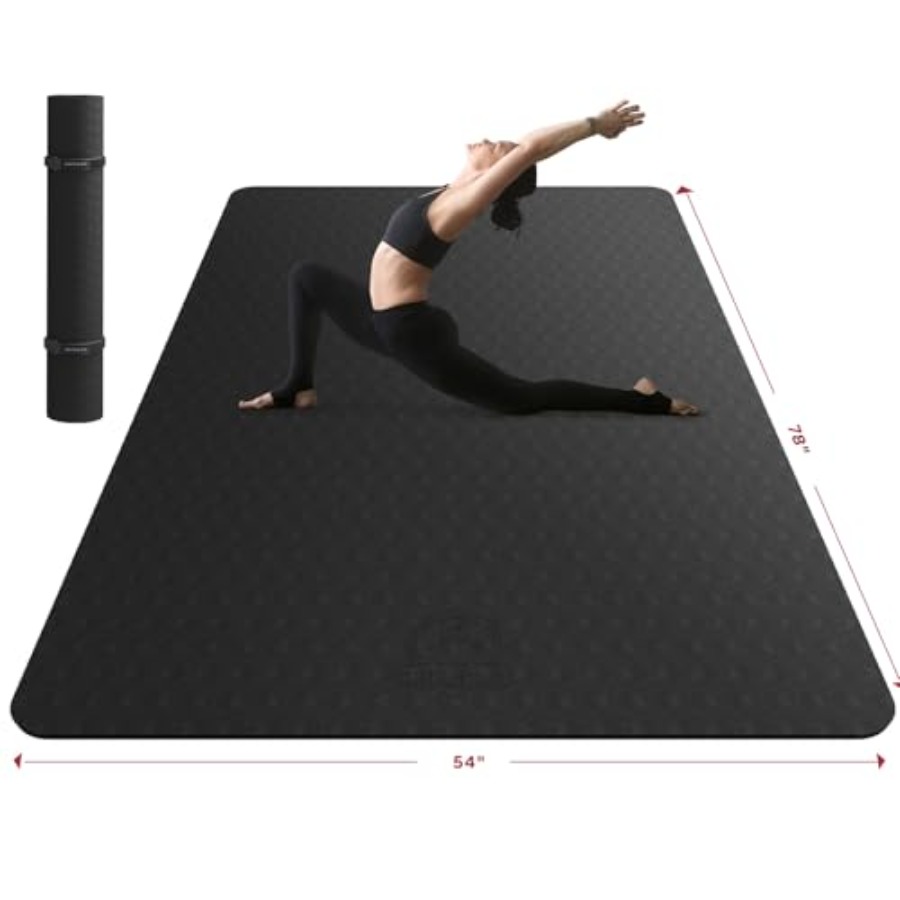 Pilates Yoga Mat Workout - Tappetino da yoga extra large per