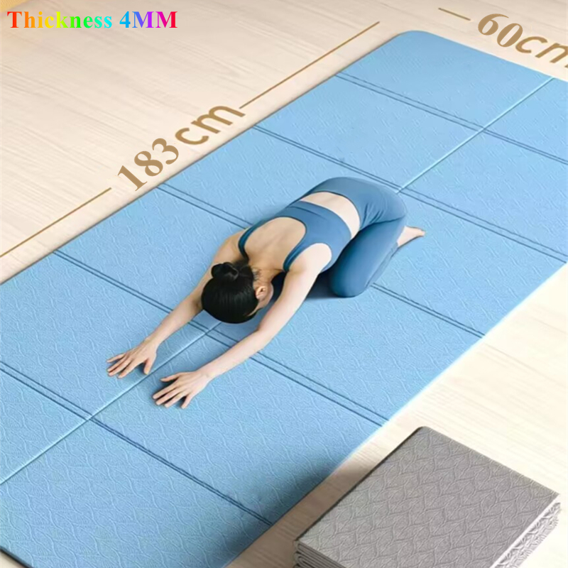 Allenamenti Pieghevole PVC Pie - Pilates Yoga Mat Workout recensione e prezzo