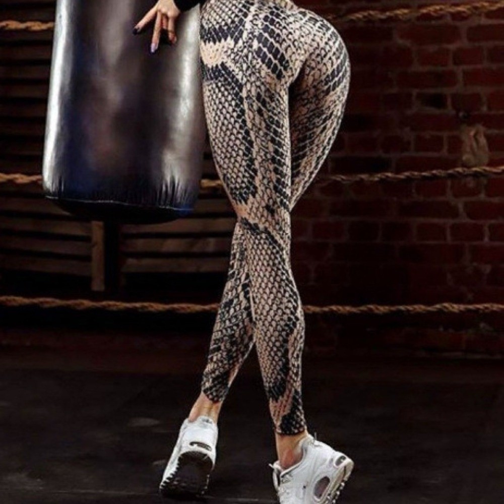 Leggings con Stampa Serpente E - Pilates Yoga Legging recensione e prezzo