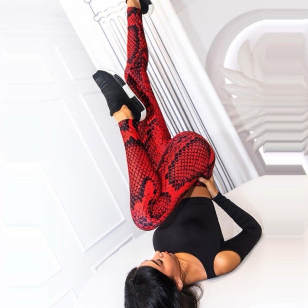 Leggings con Stampa Serpente E - Pilates Yoga Legging recensione e prezzo