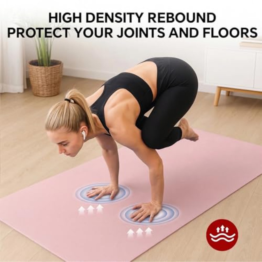 Tappetino da yoga extra large  - Pilates Yoga Mat Workout recensione e prezzo