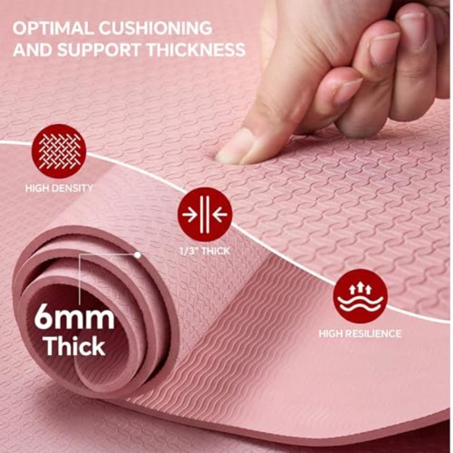 Tappetino da yoga extra large  - Pilates Yoga Mat Workout recensione e prezzo