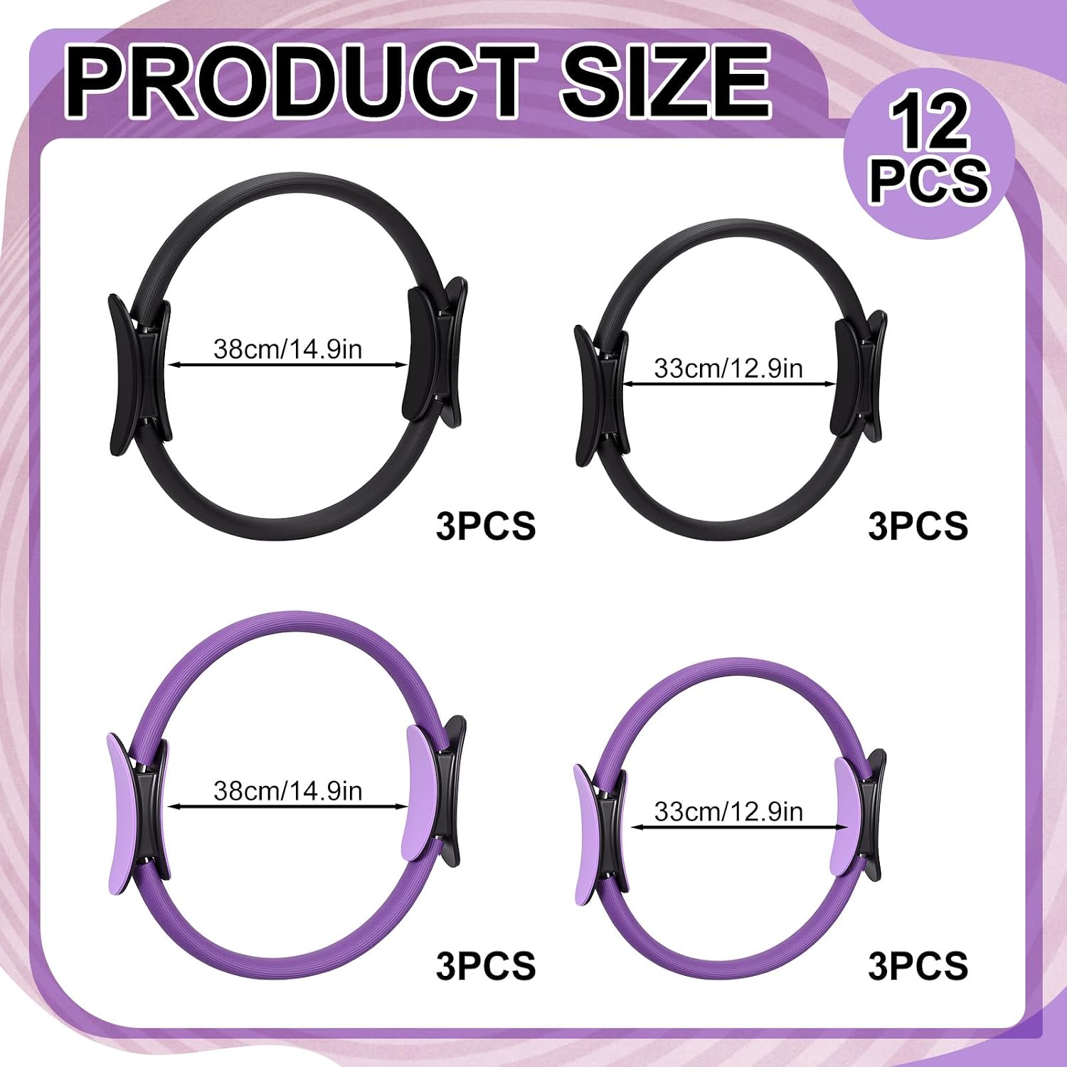 Set di 12 Anelli per Pilates,  - Pilates Ring Magic recensione e prezzo