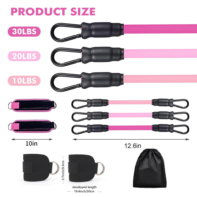 Fasce di resistenza con cintur - Pilates Ankle Strap recensione e prezzo