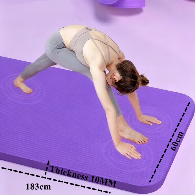 Tappetino da yoga antiscivolo  - Pilates Yoga Mat Workout recensione e prezzo