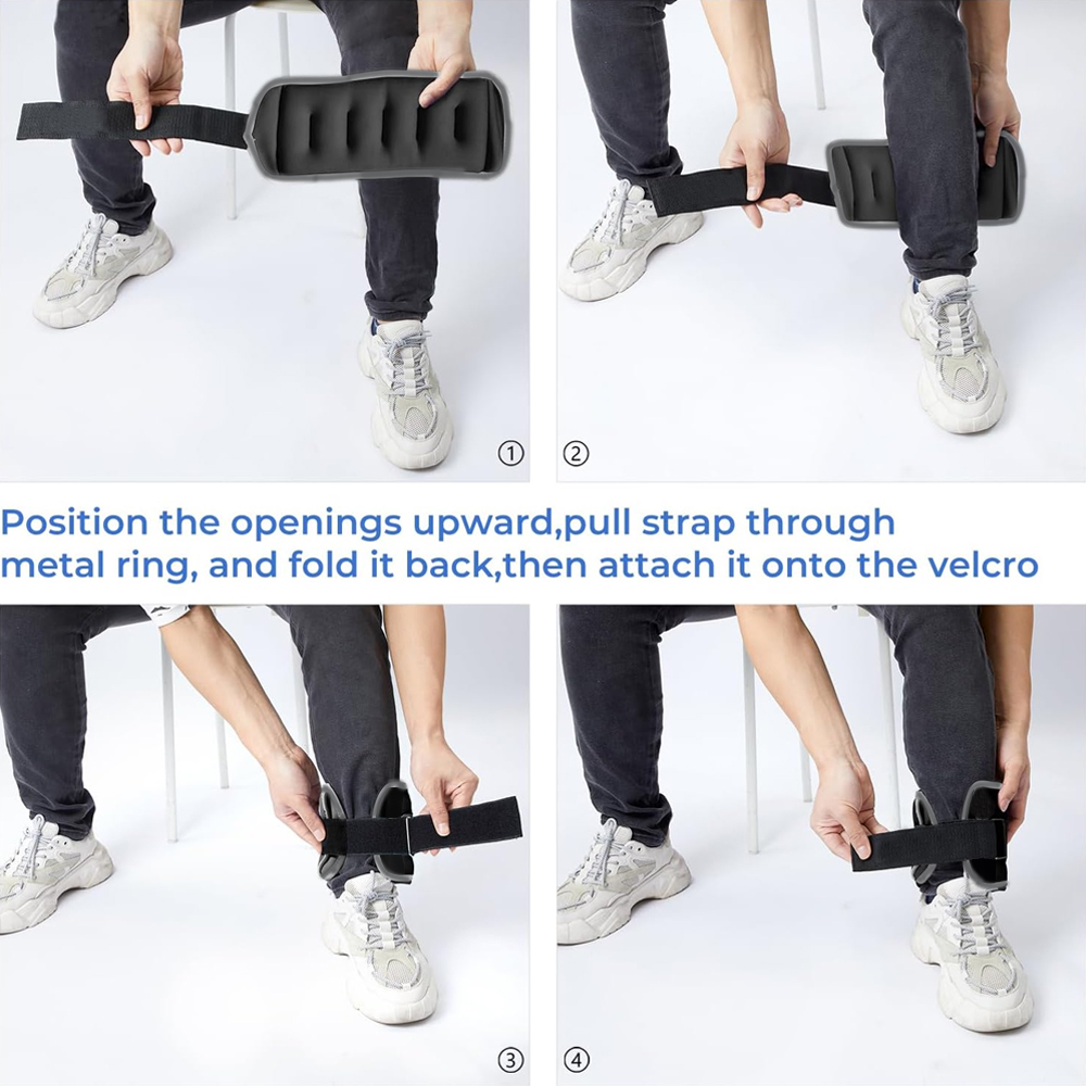 1Pair Adjustable Ankle & Wrist - Pilates Ankle Strap recensione e prezzo