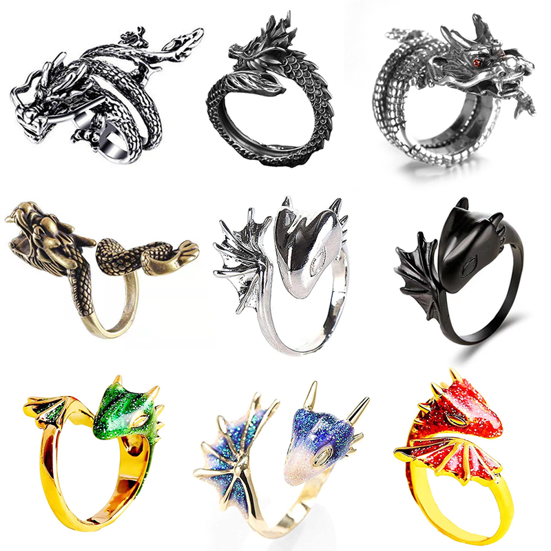 Anello Gotico Punk con Drago J - Pilates Ring Magic recensione e prezzo