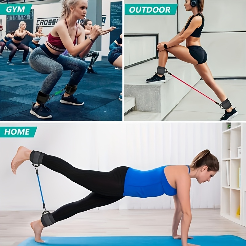 Fasce di resistenza alla cavig - Pilates Ankle Strap recensione e prezzo