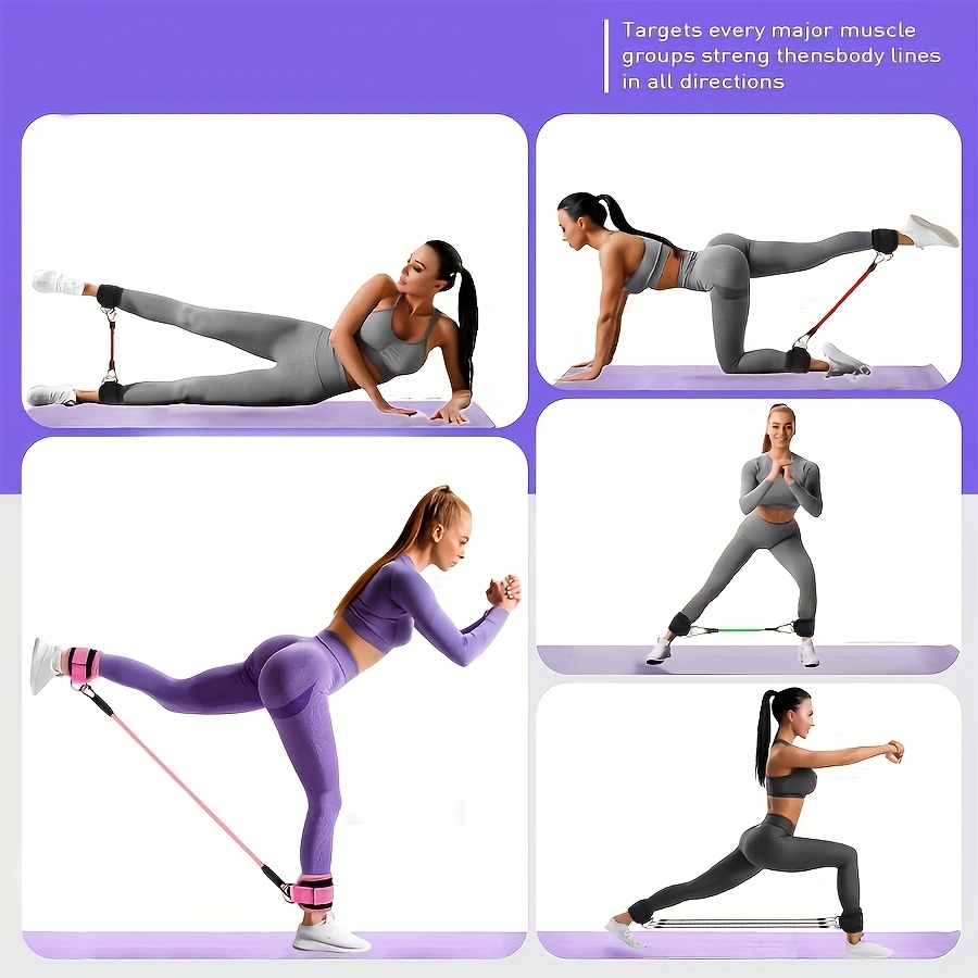 Fasce di resistenza alla cavig - Pilates Ankle Strap recensione e prezzo