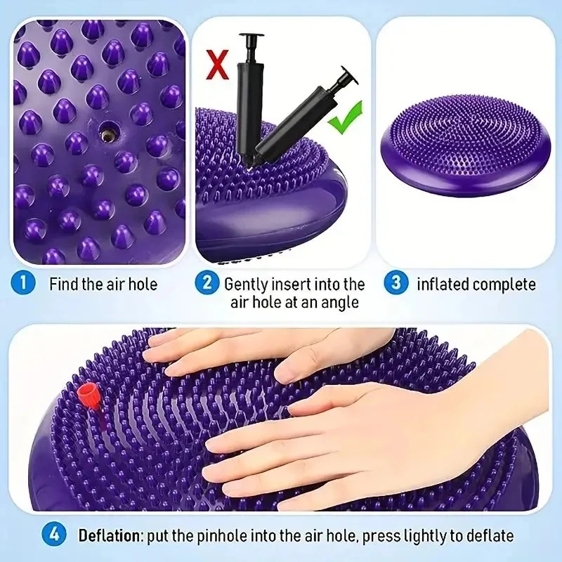 Cuscino Gonfiabile per Yoga e  - Exercise Disc Inflatable recensione e prezzo