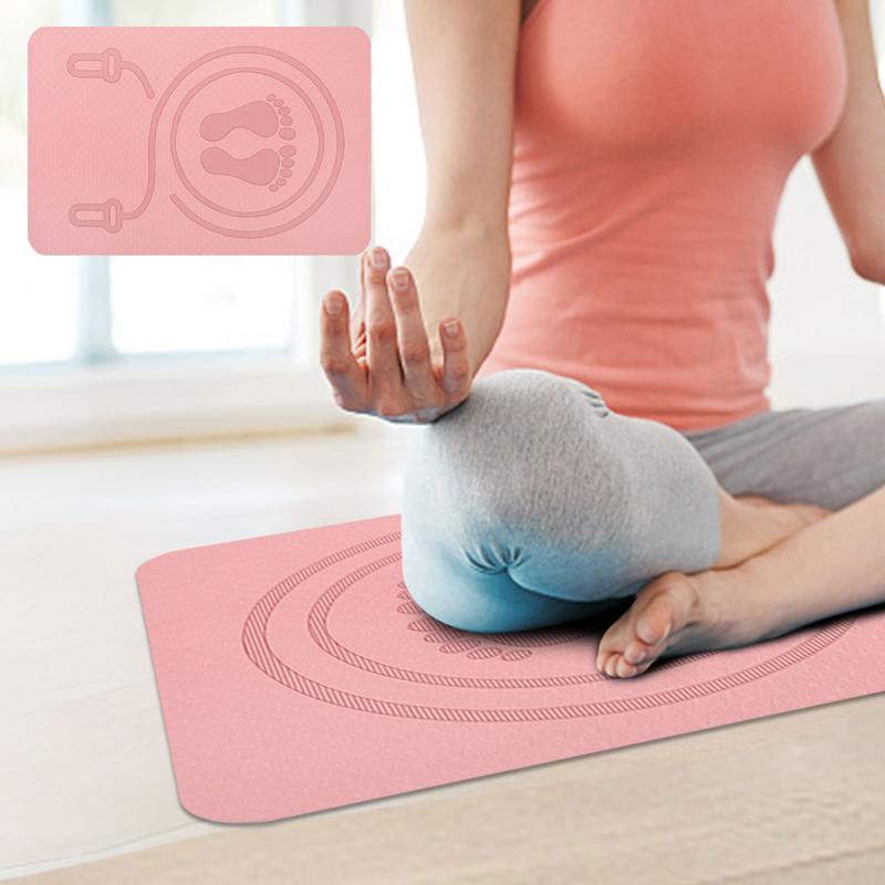 Tappetino per saltare con cord - Pilates Yoga Mat Workout recensione e prezzo