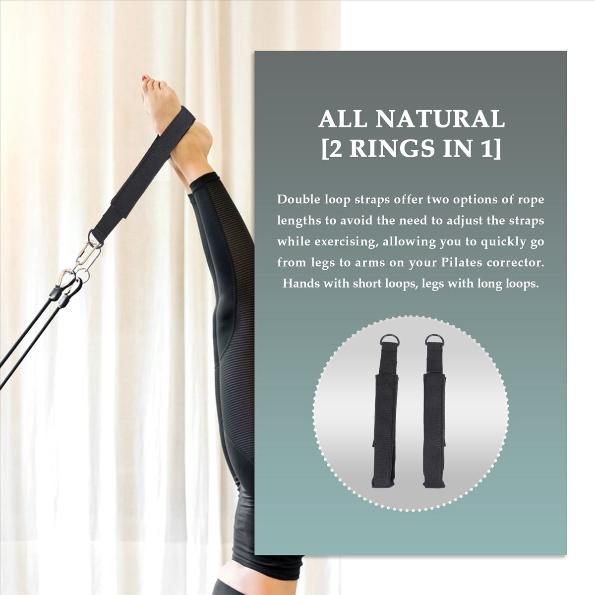 【DISPONIBILE】2 Pezzi Cinghie a - Pilates Ankle Strap recensione e prezzo