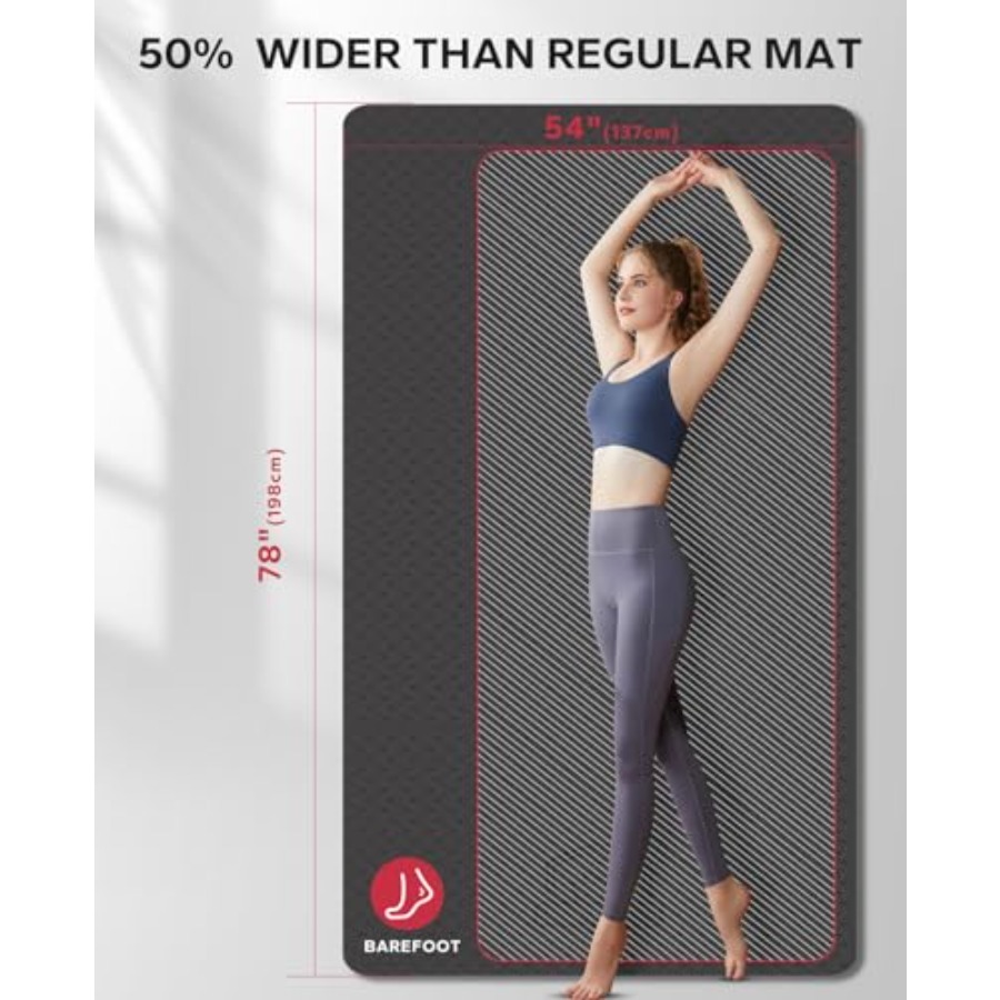 Tappetino da yoga extra large  - Pilates Yoga Mat Workout recensione e prezzo