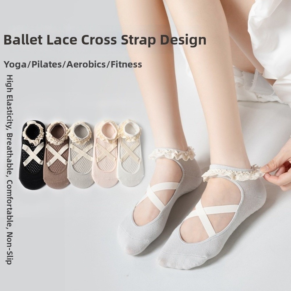 Nuovi calzini antiscivolo per  - Pilates Ankle Strap recensione e prezzo